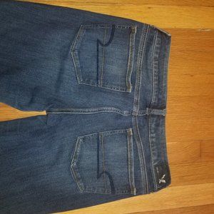 American Eagle AEO Skinny Kick Jeans Size 12 EUC